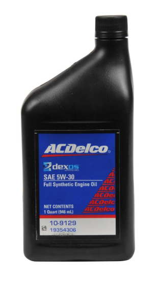 ACDELCO MOTOR OIL - MULTIPLE WEIGHTS