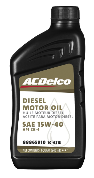 ACDELCO MOTOR OIL - MULTIPLE WEIGHTS