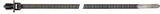 25 Pcs Black Nylon Mounting Cable Tie - 7 1/2