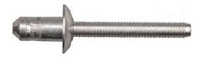10 Pcs All Steel F150 Ford Pop Rivets - 6.3mm Dia 13mm Flange Size