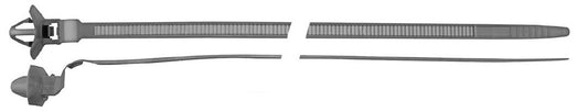 25 Pcs Releasable Cable Straps - 7mm Hole Size 160mm OA Length