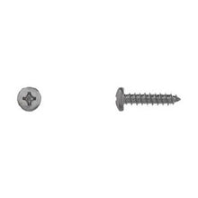Load image into Gallery viewer, 100 Pcs Black Sheet Metal Screws - 8 x 3/4&quot;  Phillips Pan Head