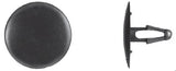 25 Pcs Black Nylon Hood Insul Ret - 7mm Hole Size 19mm Stem Length