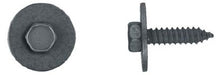 Load image into Gallery viewer, 25 Pcs Black Hex Head Sems Screws - 6.3-1.81 x 25mm 24mm L/Washer