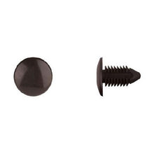 Load image into Gallery viewer, 25 Pcs Black Nylon Stone Shield Ret - 3/8&quot; Hole Size 57/64&quot; Stem