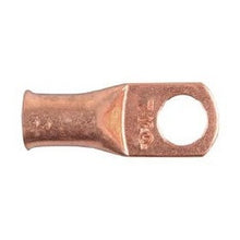 Load image into Gallery viewer, 10Pcs Copper Battery Cable Lugs - 1 Gauge 3/8&quot; Stud Size
