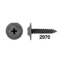 Black Flat Top Phil Screws 8 x 3/4