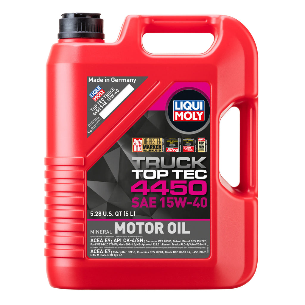 LIQUI MOLY - Top Tec 4450 15W40 5L, Conventional - LM22038