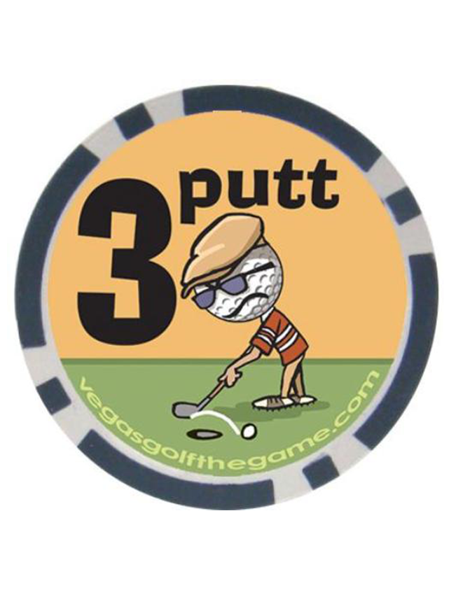 3-Putt Golf Betting Chip