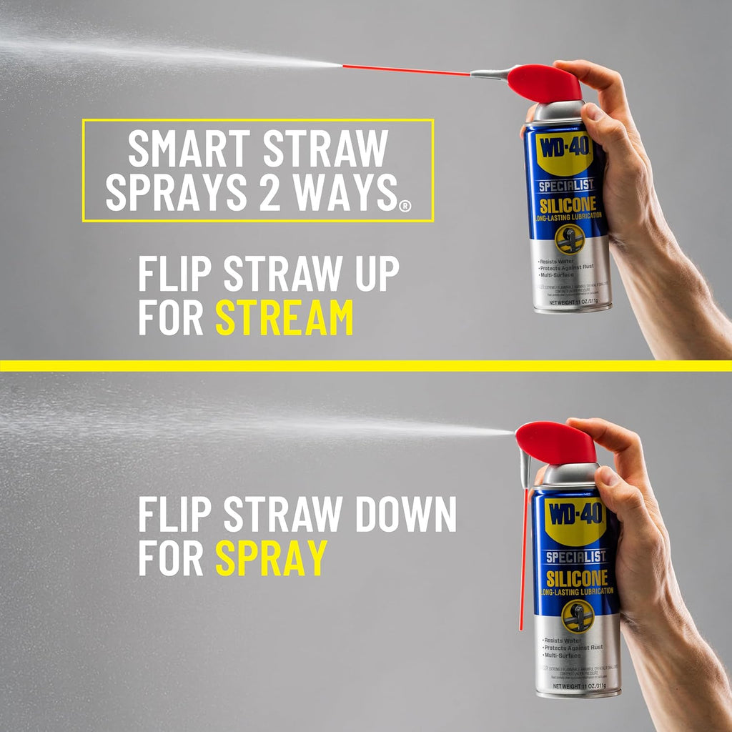 WD-40 Multi-Purpose Lubricant Spray with Smart Straw - 12oz