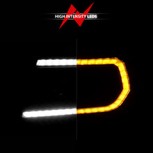 Load image into Gallery viewer, ANZO 05-11 Toyota Tacoma Projector Headlights with Light Bar Switchback in Black Housing