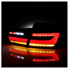 Load image into Gallery viewer, Spyder BMW 3 Series F30 Full LED Tail Lights with Sequential Turn Signal and Red Light Bar - Black (2012-2018)
