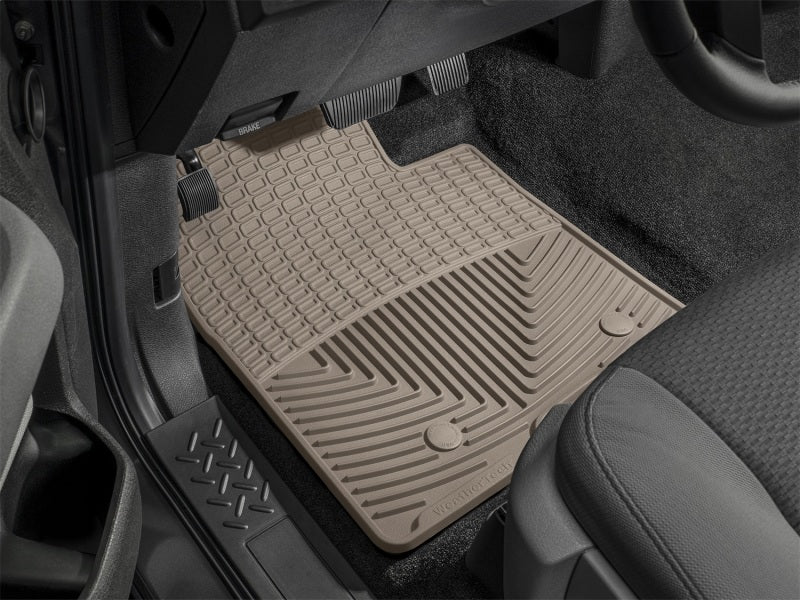 WeatherTech All-Weather Floor Mats for Honda Prelude and Accord - Tan, Part Number WETW34TN-W20TN