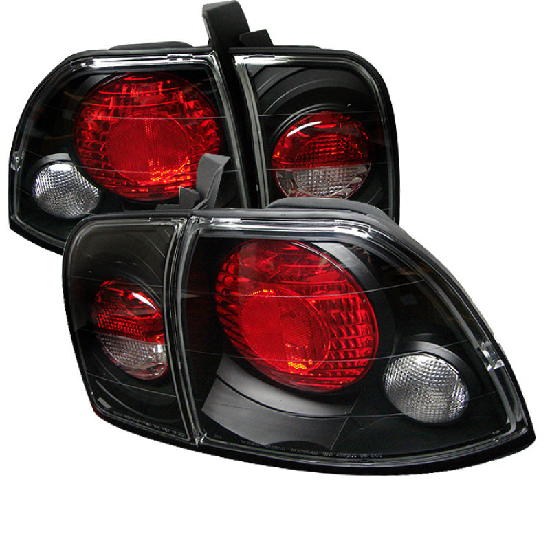 Spyder Honda Accord 96-97 Euro Style Tail Lights in Black * Part Number ALT-YD-HA96-BK