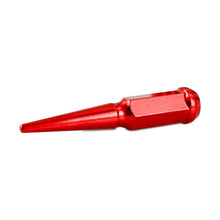 Load image into Gallery viewer, Mishimoto Steel Spiked Lug Nuts M14 x 1.5, 32-Piece Set in Red