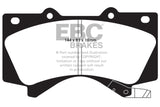 EBC Brakes Bluestuff NDX Full Race Brake Pads for Toyota Land Cruiser & Tundra