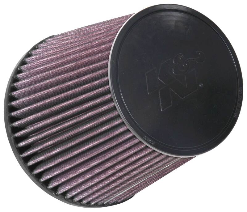 K&N Engineering Universal Clamp-On Air Filter 5-inch Flange / 6-1/2-inch Base Diameter - Part # knnRU-1037