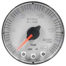 Load image into Gallery viewer, AutoMeter Spek-Pro Exhaust Gas Temperature Gauge with Peak Recall and LED Backlighting – Part P310218