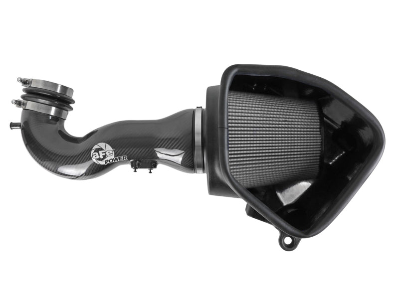 aFe 19-21 GM Trucks Track Series Carbon Fiber Cold Air Intake System with Pro Dry S Filter Part #AFE57-10015D