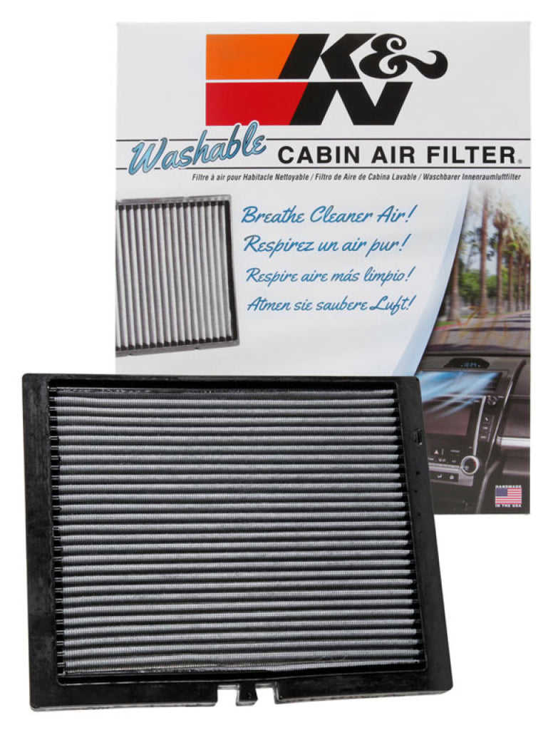 K&N Engineering KNNVF2050 Washable Cabin Air Filter for Ford Fusion and Edge