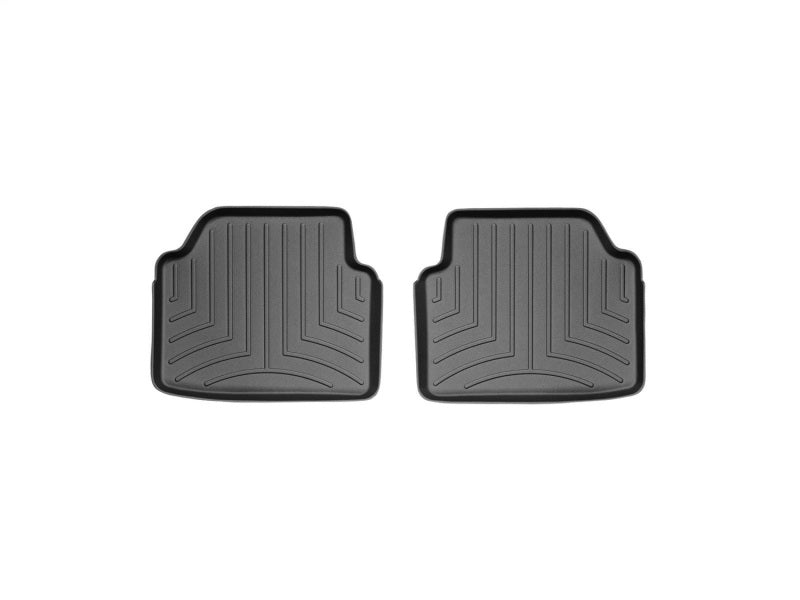 WeatherTech FloorLiner DigitalFit Rear Floor Mats, Black, 2-Piece, for 2006-2013 BMW 3-Series – Part 441463