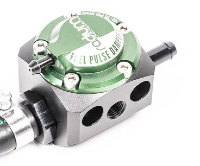 Radium Engineering FPD-R Inline Barb Fitting with Fuel Pulse Damper for 5/16 Inch Hose