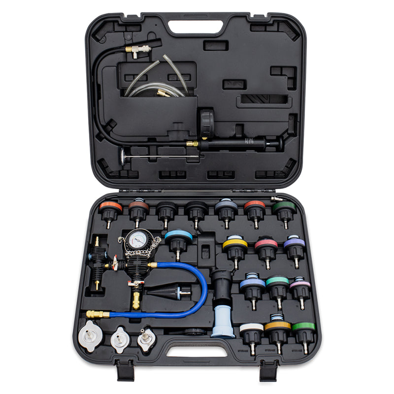 Mishimoto 28-Piece Cooling System Pressure Tester and Vacuum Refill Kit - Part Number misMMTL-CPT-28