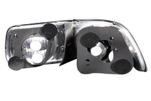 Load image into Gallery viewer, ANZO 1996-2000 Honda Civic Coupe Tail Light Assembly with Clear Lens and Black Housing