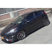 Load image into Gallery viewer, Rally Armor 13-19 Ford Fiesta ST Black UR Polyurethane Mud Flaps with Silver Logo