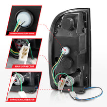 Load image into Gallery viewer, ANZO 1995-2000 Toyota Tacoma LED Taillights with Smoke Lens and Black Housing (Pair)