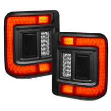 Load image into Gallery viewer, Oracle Lighting Jeep Wrangler JL LED Flush Mount Tail Lights – Clear Lens, Part #orl5884-504
