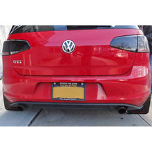 Load image into Gallery viewer, Rally Armor UR Series Black Mud Flaps for 2015-2016 Volkswagen Golf and Golf SportWagen | Part Number: ralMF37-UR-BLK/BL
