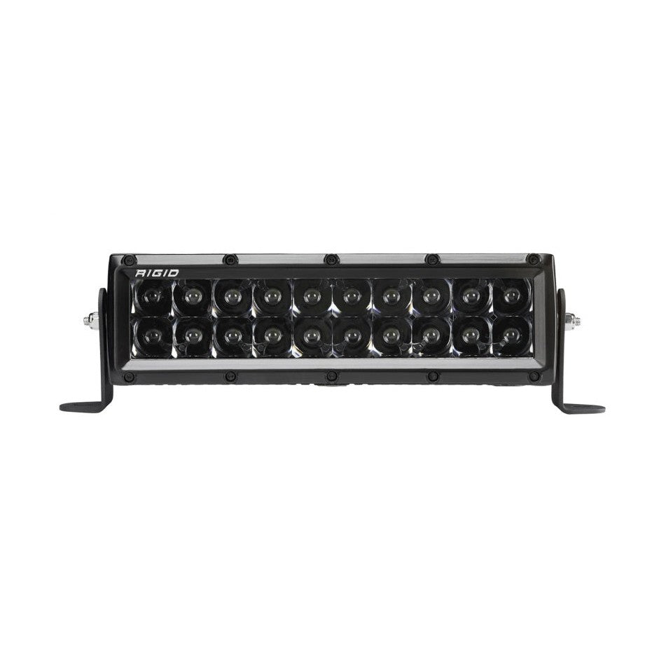 Rigid Industries 10-Inch E-Series Spot Midnight Edition LED Light Bar - Blackout Optics with Enhanced Brightness