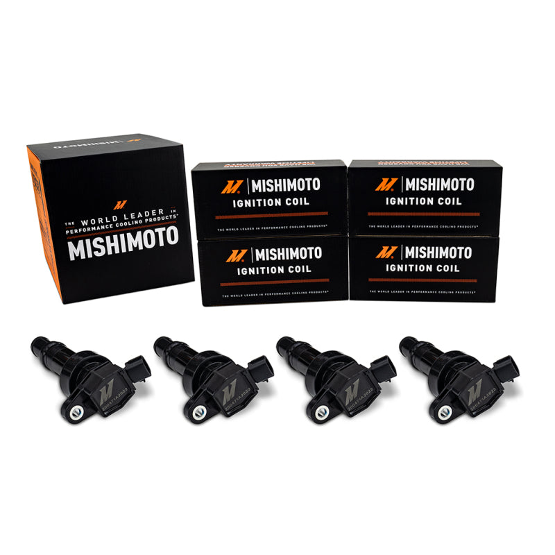 Mishimoto Ignition Coil 4-Pack for 2012-2014 Hyundai Accent, Veloster, and Kia Rio 1.6L – MMIG-ACCNT-1204