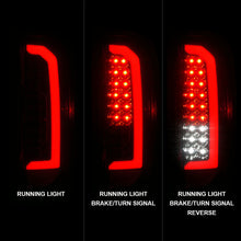 Load image into Gallery viewer, ANZO 15-21 GMC Canyon Full LED Tail Lights with Red Lightbar, Black Housing &amp; Smoke Lens