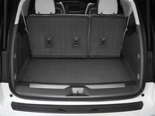 Load image into Gallery viewer, WeatherTech SeatBack Cargo Liner HP with Bumper Protector, Black, Behind 3rd Row Seating – Part Number WET401512IMSK for 2020-2022 Kia Telluride