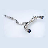 Invidia - N2 60mm Single Layer Titanium Burnt Tips Cat-Back Exhaust System for 12+ Subaru BRZ and Toyota 86