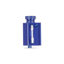 Load image into Gallery viewer, Mishimoto 1 Quart Aluminum Coolant Overflow Tank - Blue