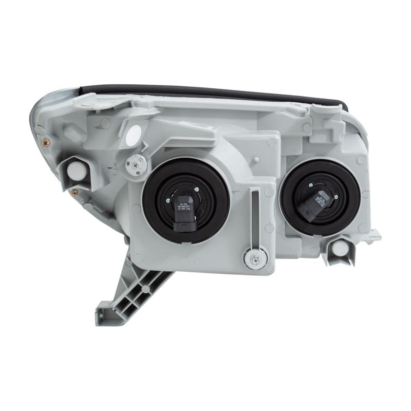 ANZO 2003-2005 Toyota 4Runner Crystal Headlight Set with Clear Lenses and Black Housing