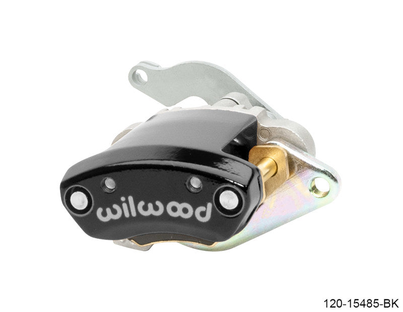Wilwood MC4 Mechanical Left Hand Brake Caliper with 1.19-Inch Piston and Black Finish