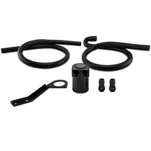 Load image into Gallery viewer, Mishimoto 07-10 BMW N54 Baffled Oil Catch Can Kit - Black (CCV Side)