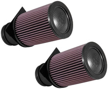 Load image into Gallery viewer, K&amp;N Engineering E-0658 High-Flow Reusable Air Filter for 2014-2017 Audi R8 and 2015 Lamborghini Huracan