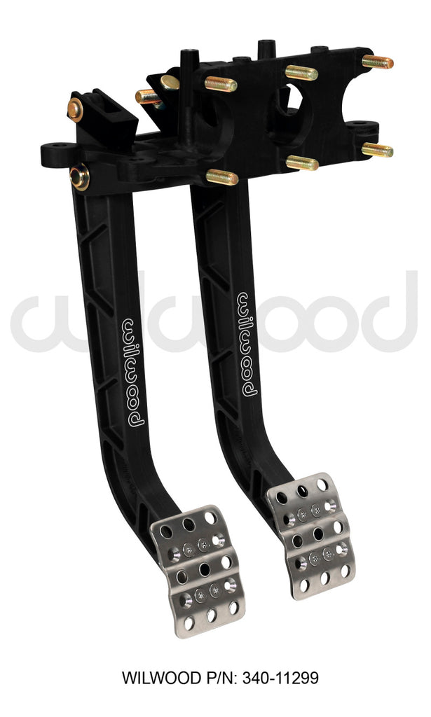 Wilwood Adjustable Dual Pedal Assembly with Swing Mount for Brake and Clutch - Part Number Wil340-11299