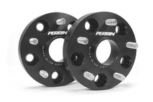 Load image into Gallery viewer, Perrin Performance Subaru 25mm Wheel Spacers 5x114.3 BP with 56mm Hub - Black