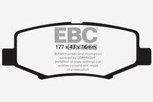 Load image into Gallery viewer, EBC Yellowstuff Rear Brake Pads for Dodge Nitro and Jeep Liberty - Part Number ebcDP41799R