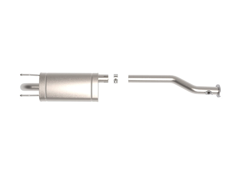 aFe ROCK BASHER 2.5-inch 409 Stainless Steel Cat-Back Exhaust System for Toyota Tacoma 1999-2004