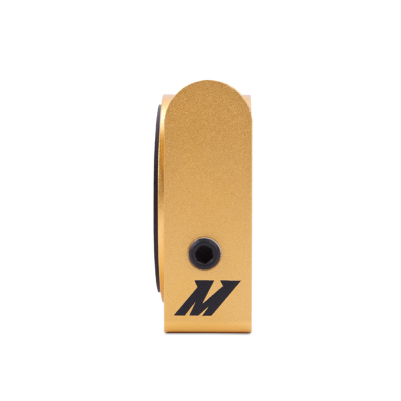 Mishimoto Oil Sandwich Plate with Rear-Mounted Thermostat for Enhanced Oil Temperature Control