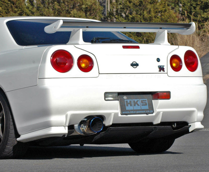 HKS Super Turbo Muffler for Nissan Skyline BNR34 RB26DETT – Performance Exhaust Upgrade