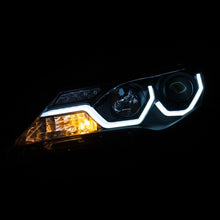 Load image into Gallery viewer, ANZO 2013-2015 Toyota RAV4 Projector Headlights with Plank Style Design in Black