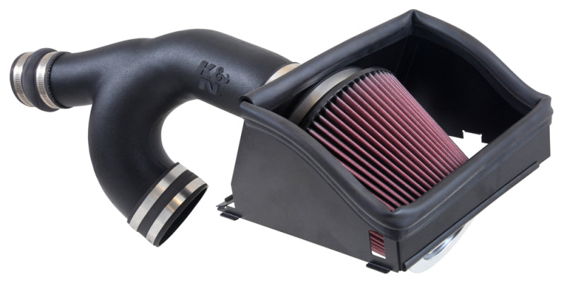 K&N Engineering Part 63-2593 High-Flow Cold Air Intake System for Ford F-150 2.7L V6 (2015-2018)